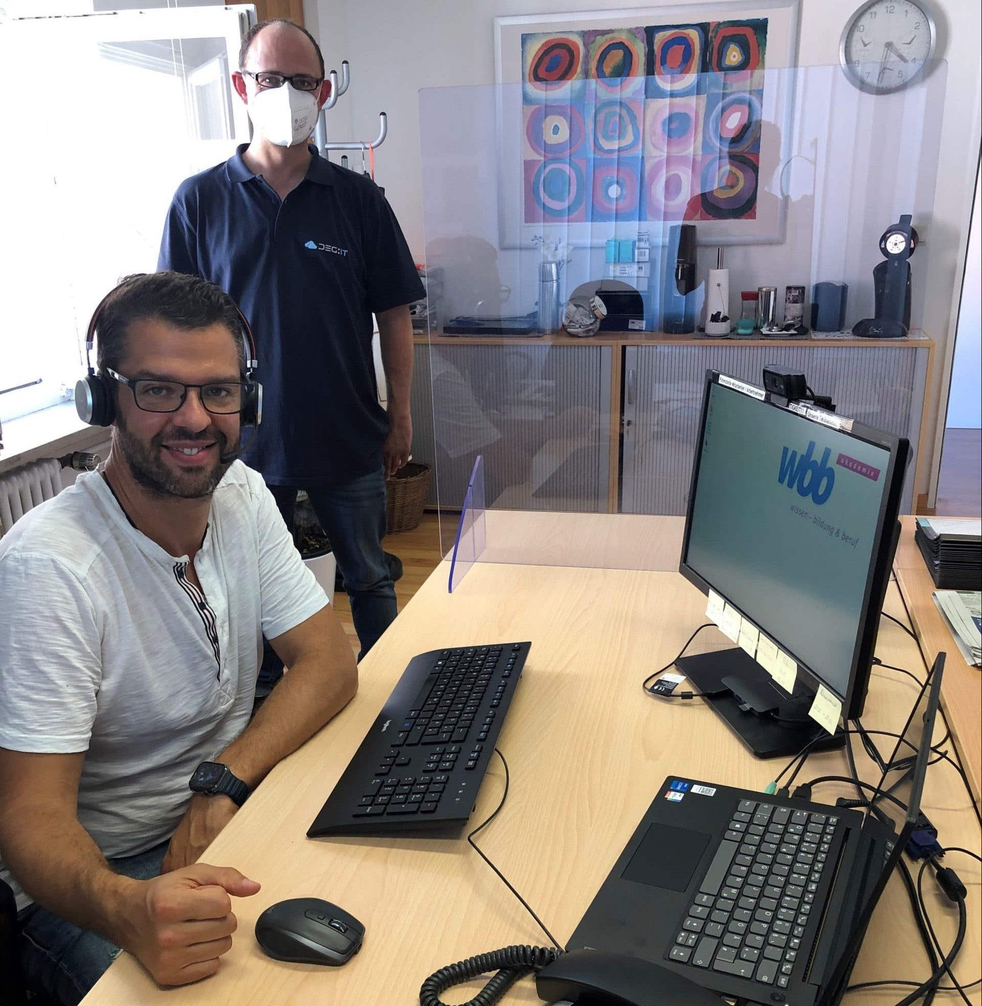 20210706_neues_Equipment_DEG_IT Neues Equipment für unsere Mitarbeiter